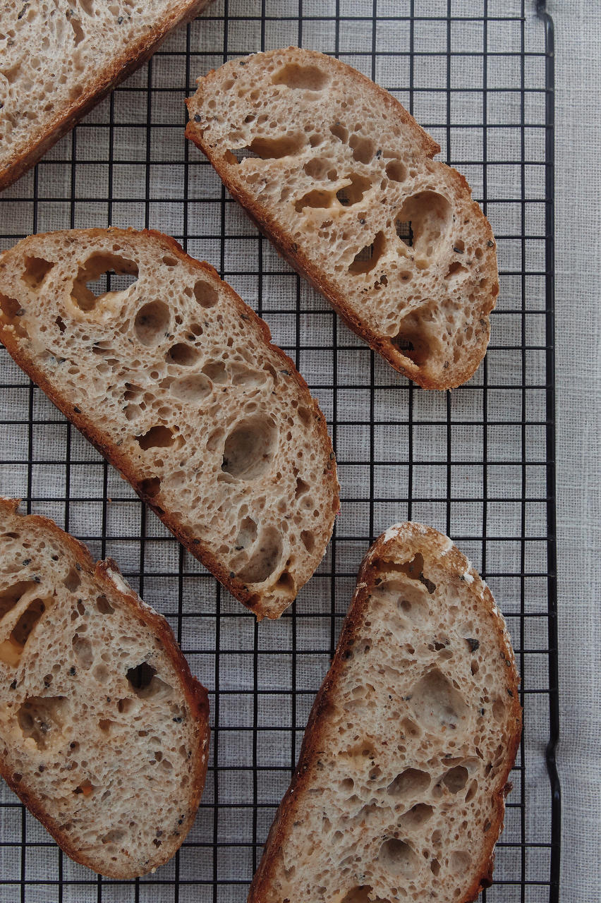 羊腿面包做的【视频】法国乡村面包(鲁邦隔夜法)