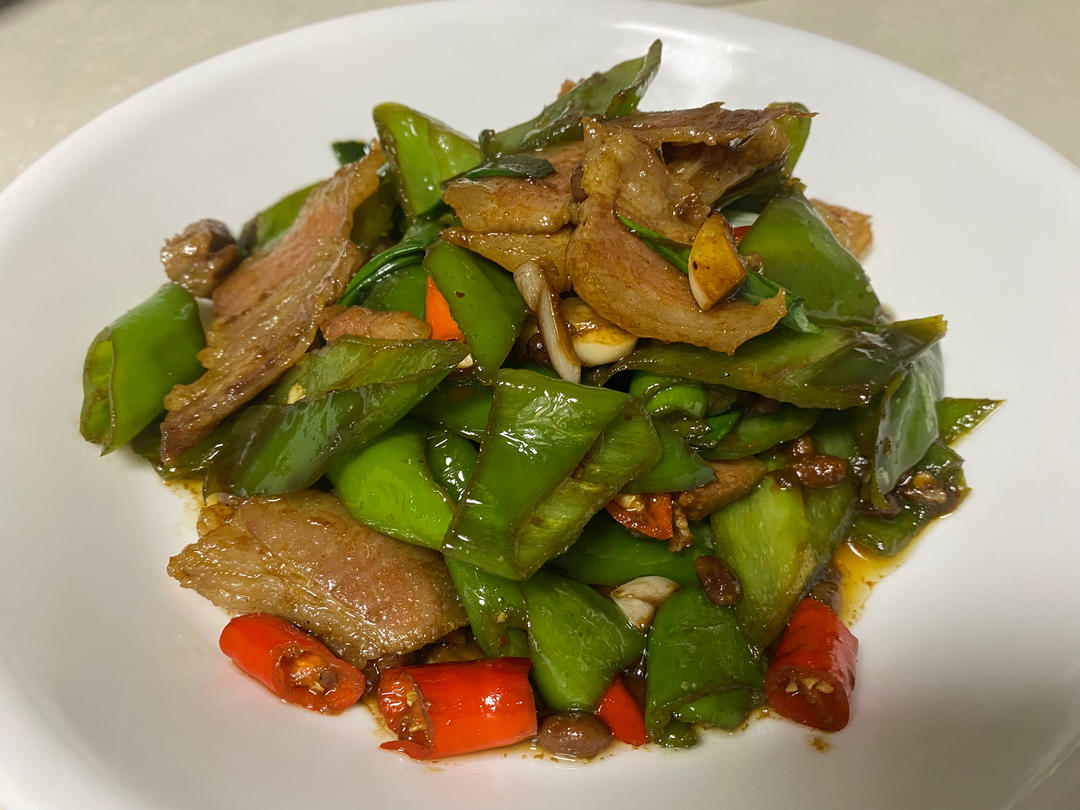 青椒炒腊肉
