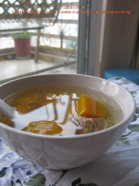 南瓜牛肉汤的做法