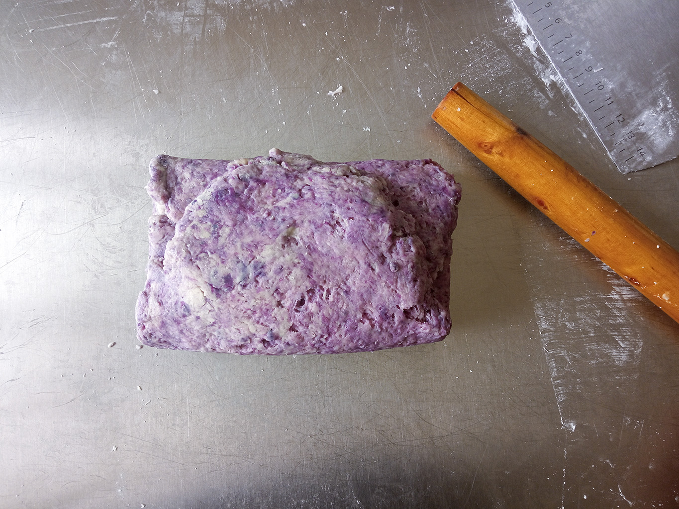 紫薯的花样吃法！简单快手0失败｜紫薯司康饼的做法 步骤11