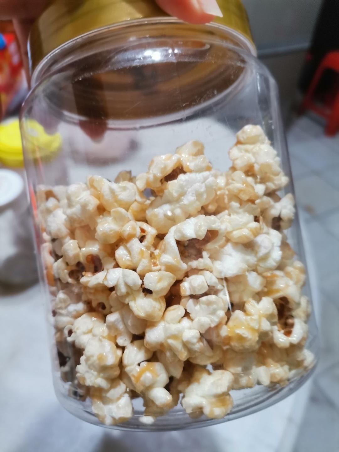 焦糖爆米花