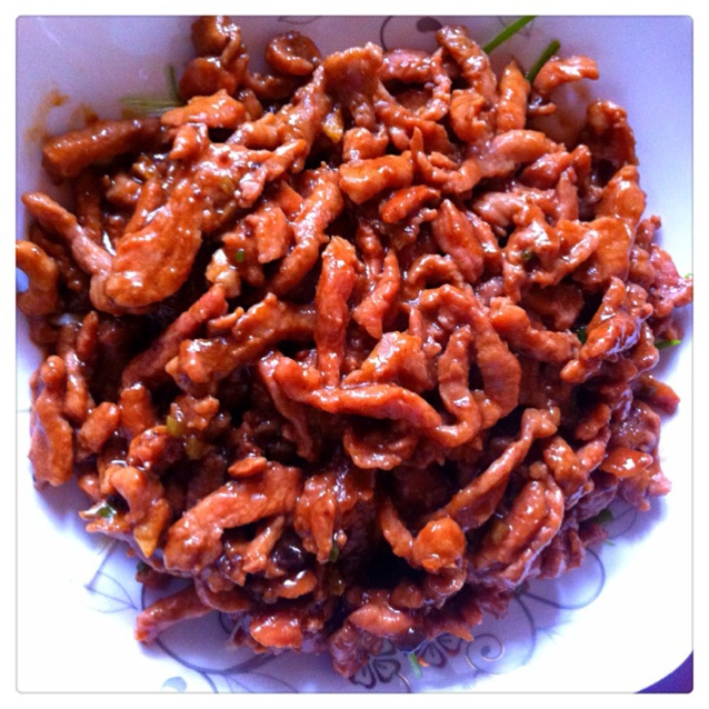 京酱肉丝