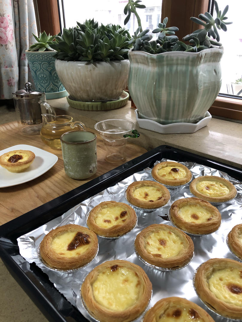 外酥里超嫩布丁口感蛋挞(葡式蛋挞液法)