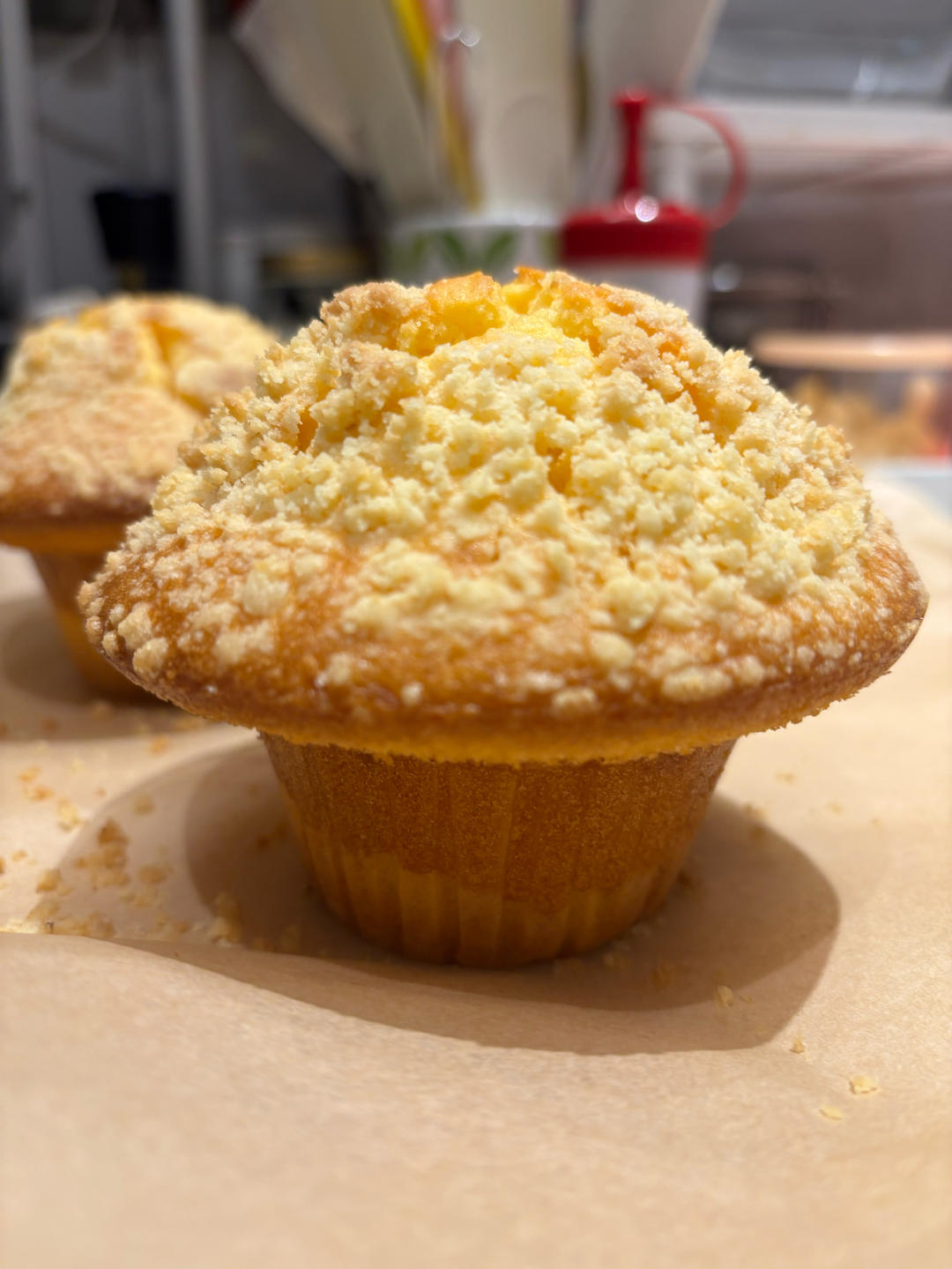 草莓奶酪抹茶麦芬蘑菇头