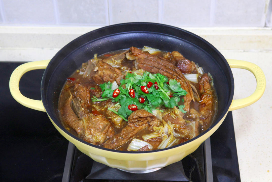 羊肉大白菜炖粉条