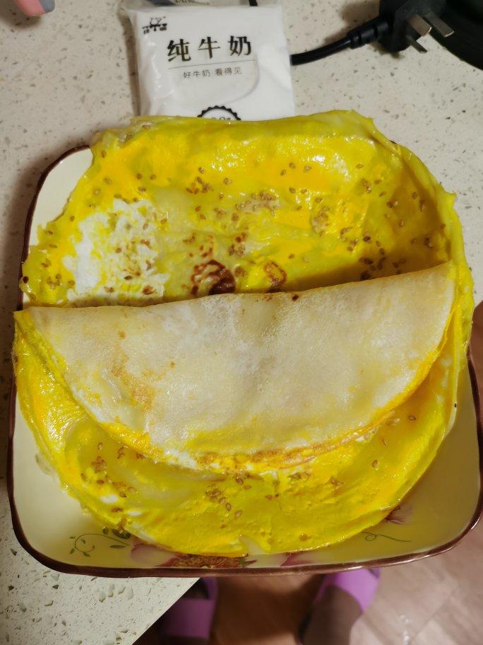 平底锅煎饼果子