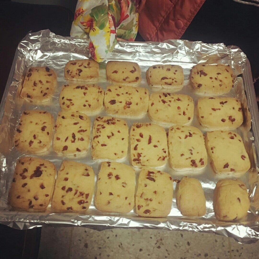 蔓越莓饼干的做法（烤箱做饼干）