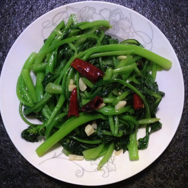 炝炒菜心
