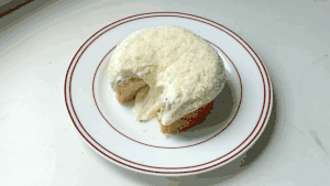 海盐芝士爆浆蛋糕的做法 步骤9