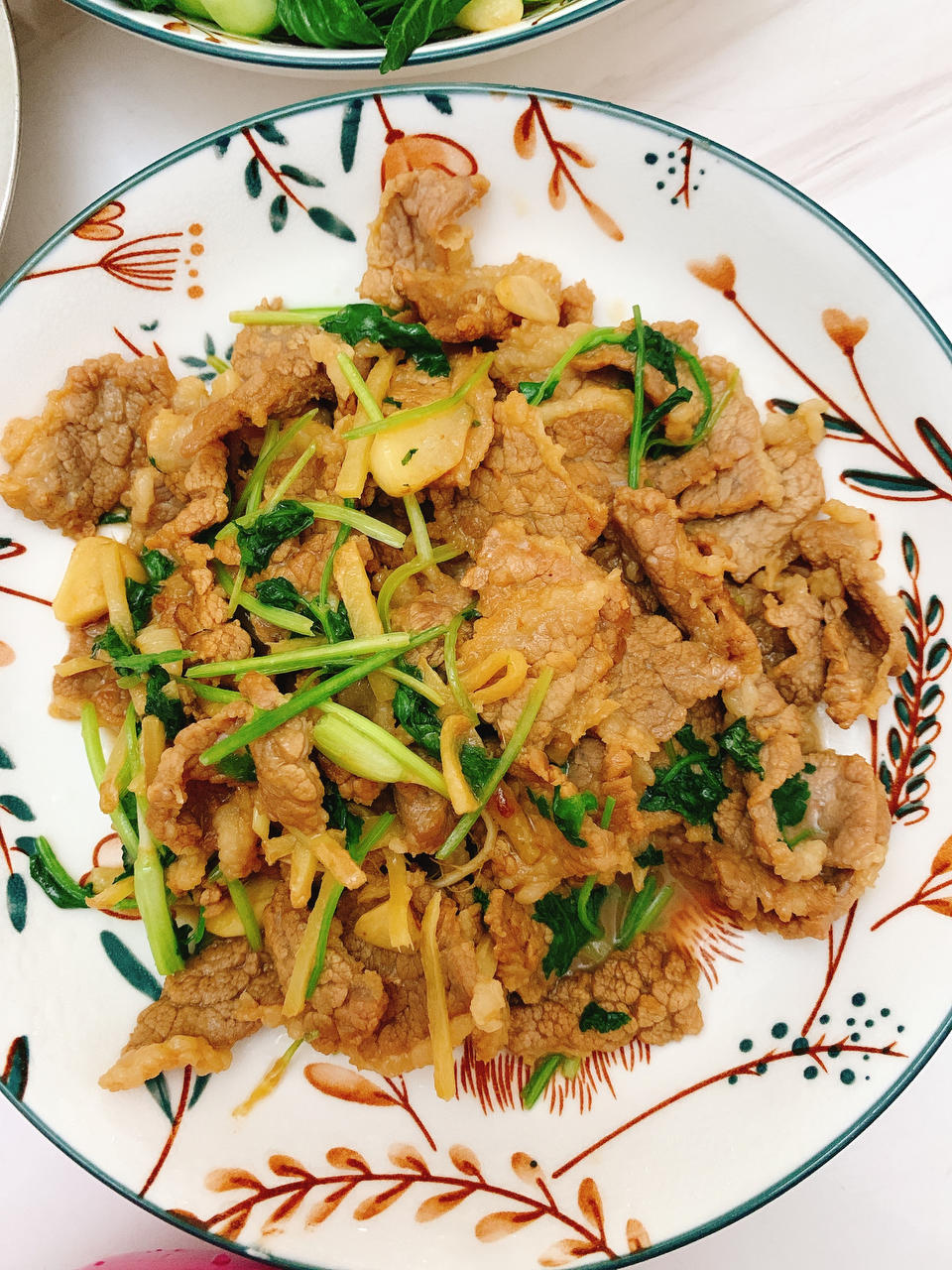 香菜牛肉