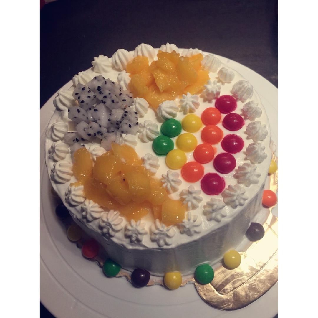 6寸戚风蛋糕（2蛋）