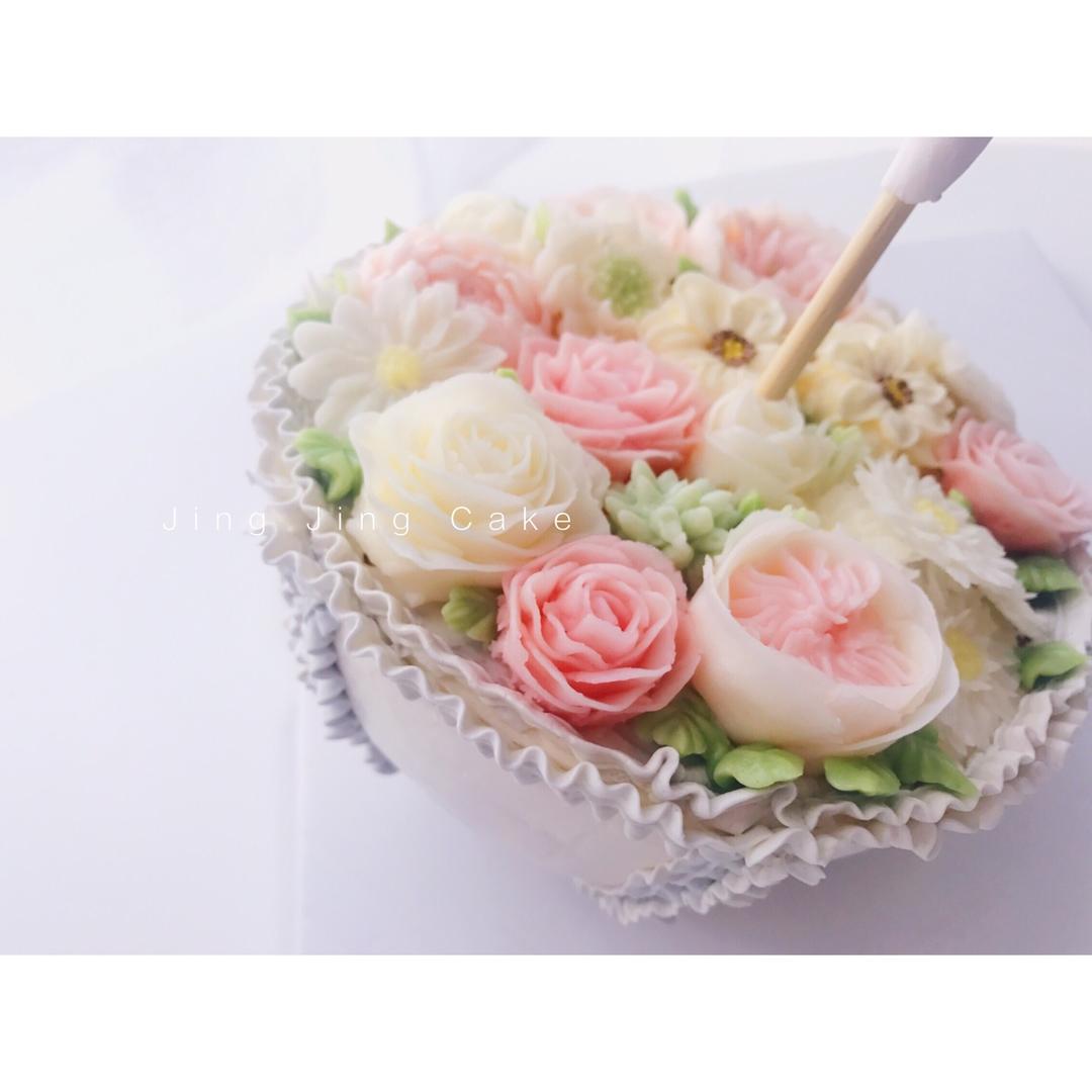 韩式裱花奶油霜/透明奶油霜配方（意式）