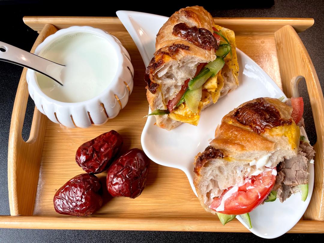 纯奶手撕吐司的做法 步骤1