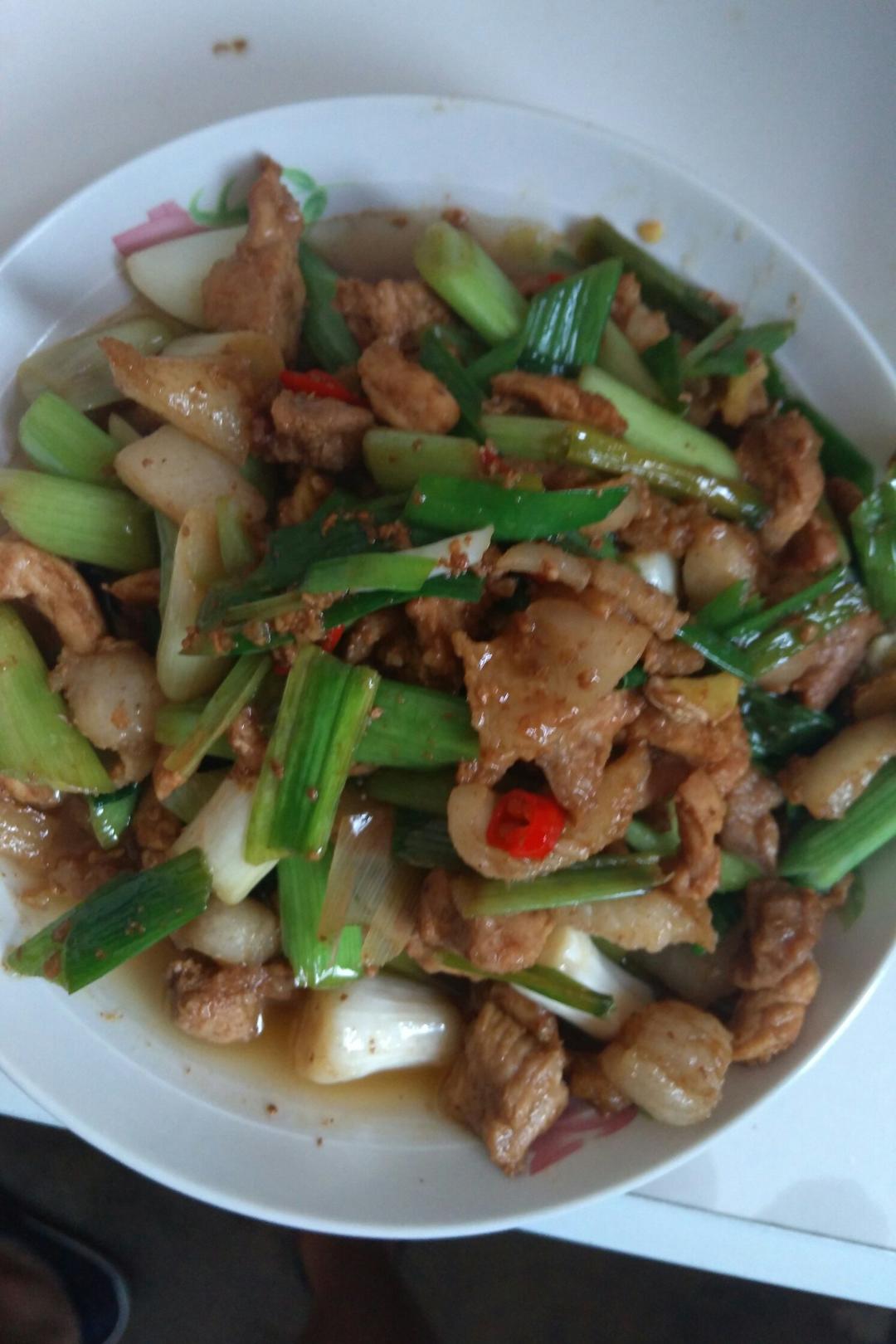 better哈做的大蒜炒肉