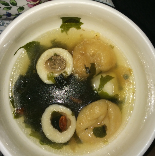 紫菜鱼丸汤