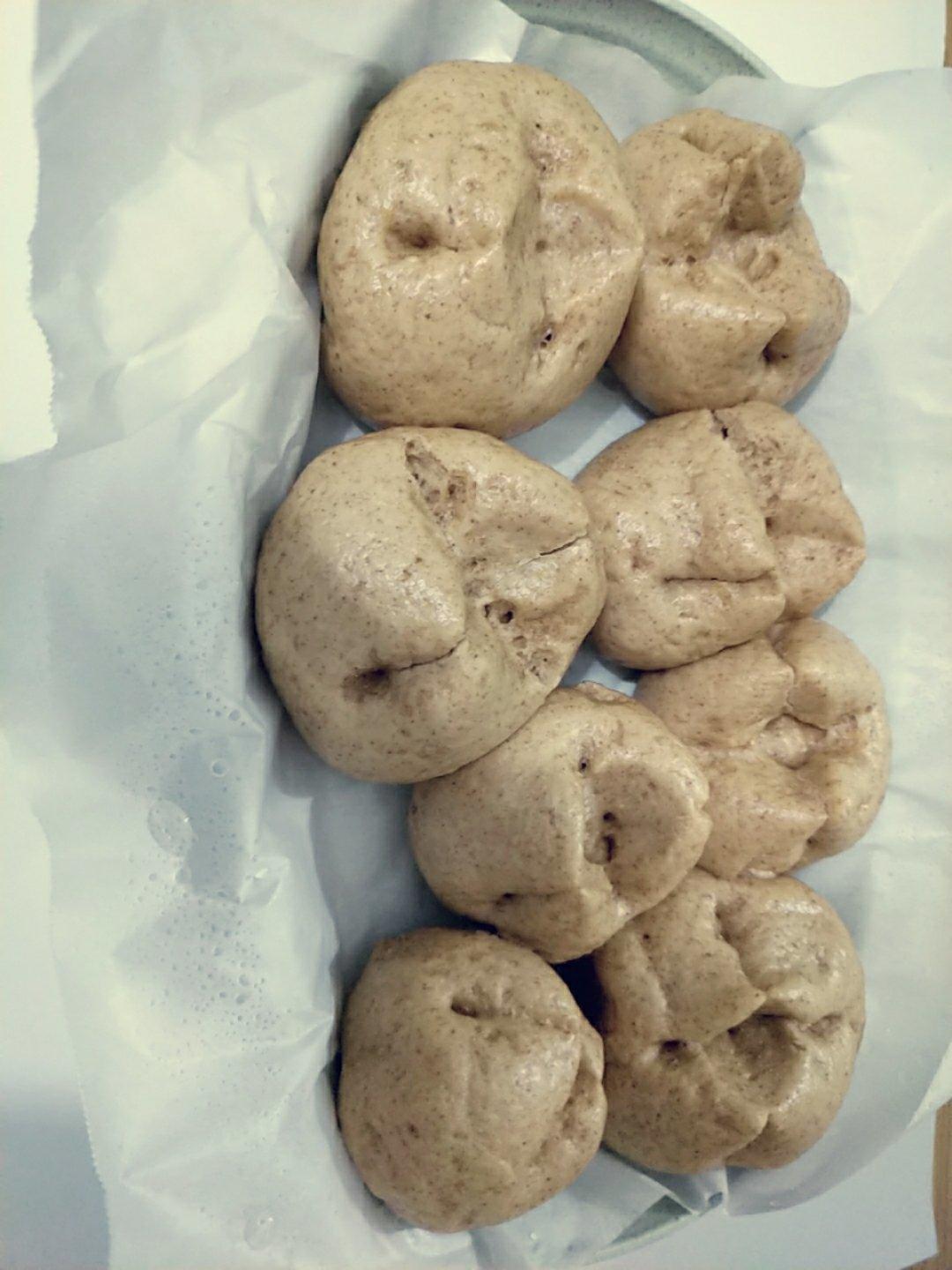 红糖燕麦开花馒头（一次性发酵）