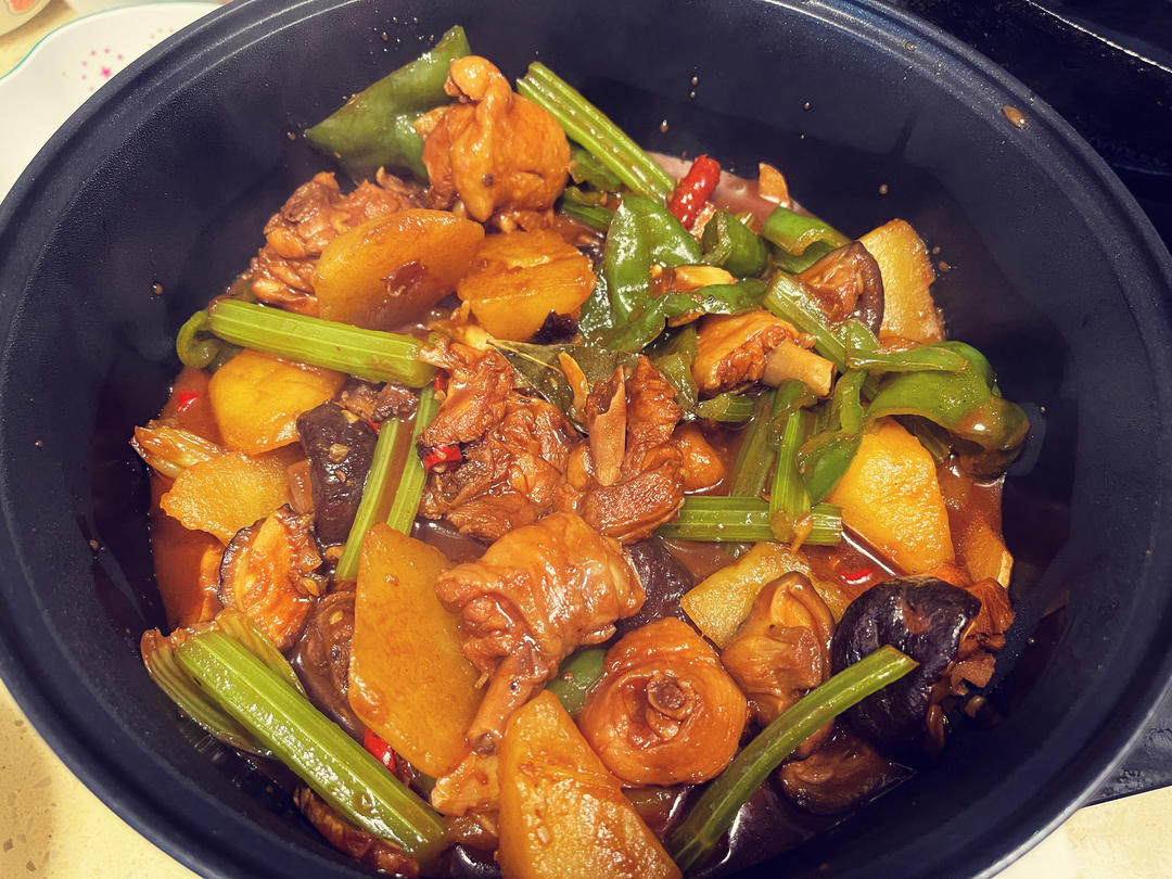 外卖第一名，简单在家做|黄焖鸡米饭