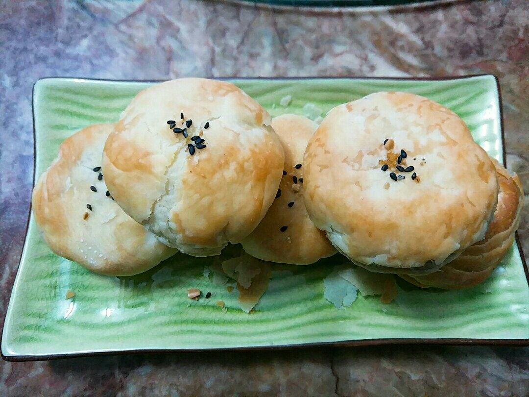 发面油酥小糖饼