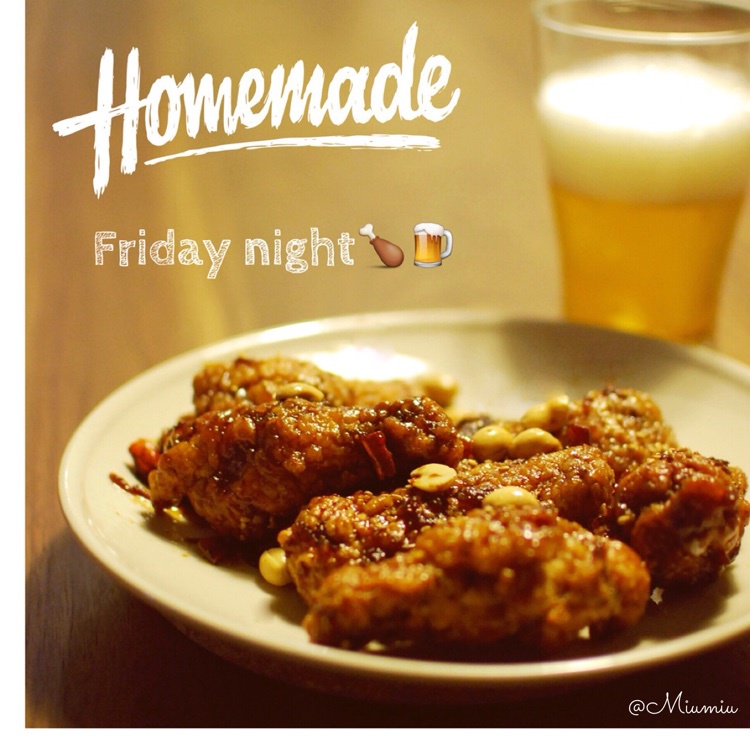 韩式炸鸡配啤酒（内含两种酱汁做法）