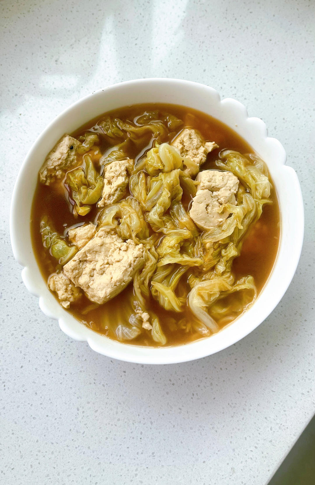 冬季最爱的家常菜！大白菜炖大豆腐或干豆腐