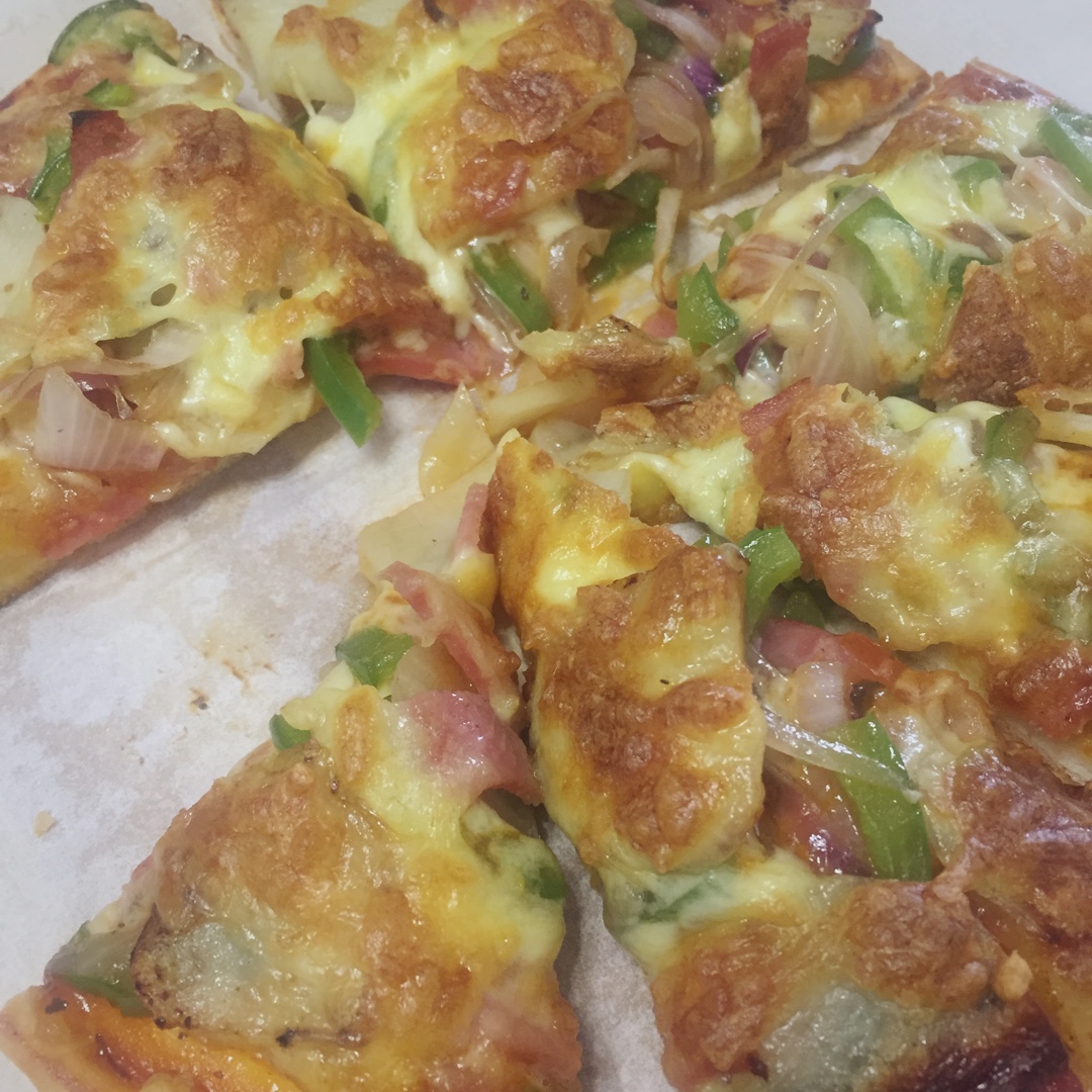 简单快手薄底披萨饼底