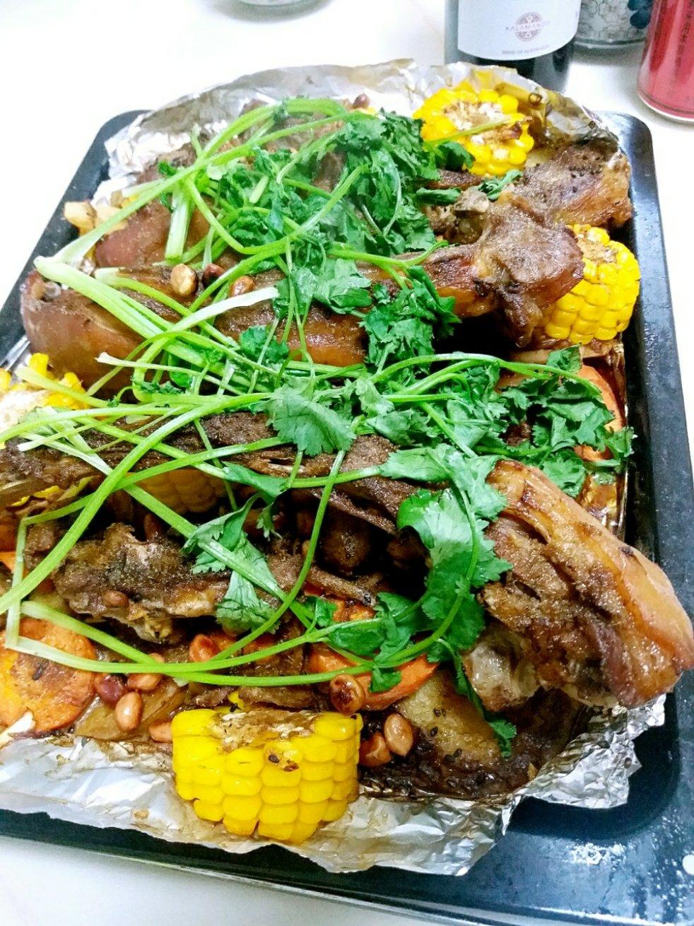 烤箱版的烤羊排