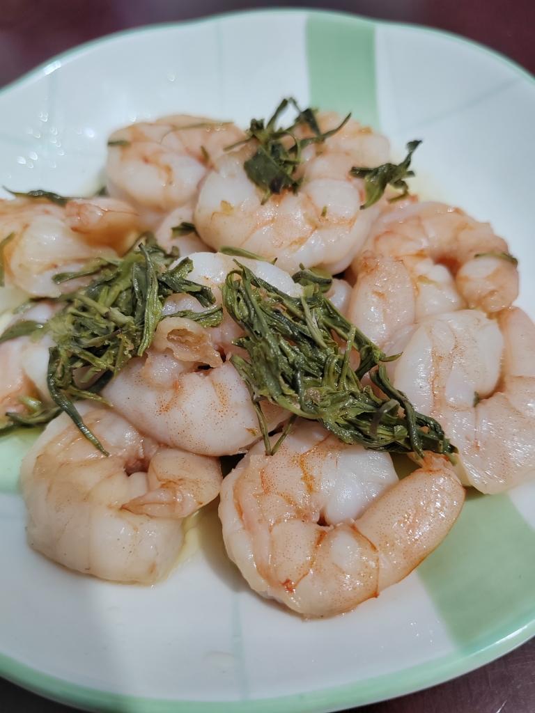 茶叶虾仁