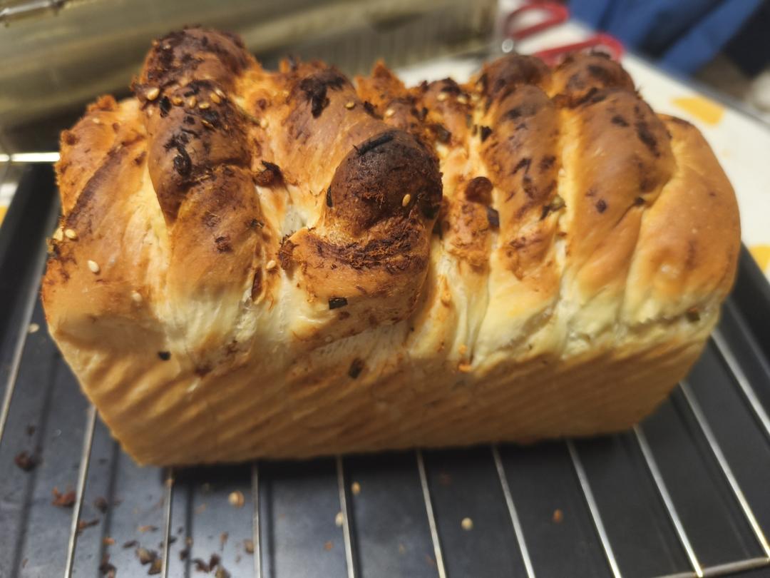 肉松吐司【超多料香爆马苏里拉】