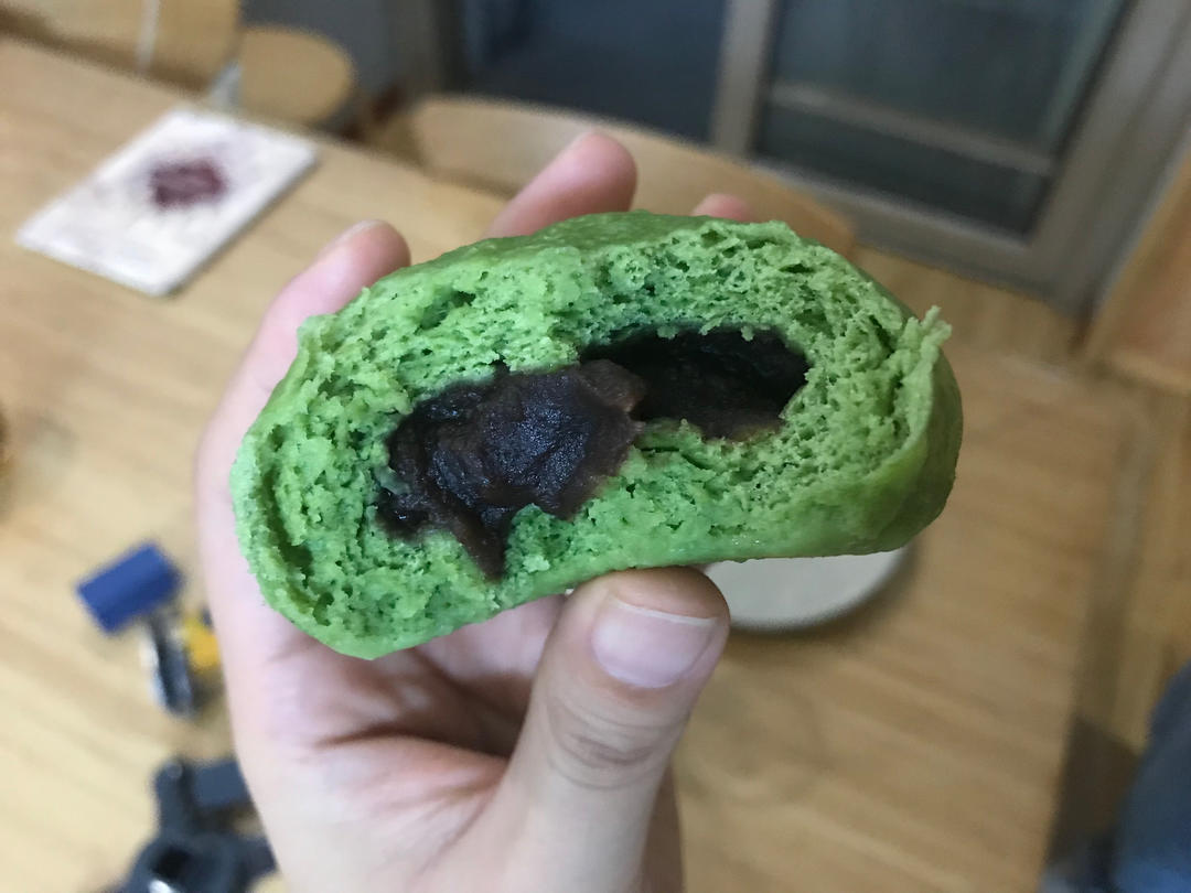 菠菜汁加了它 馒头颜色翠绿不变色 附细节视频详解