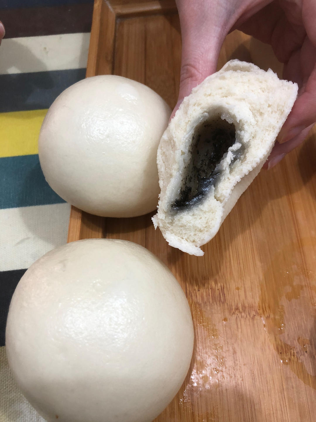 用汤圆做馒头，软糯香甜，这做法第一次见