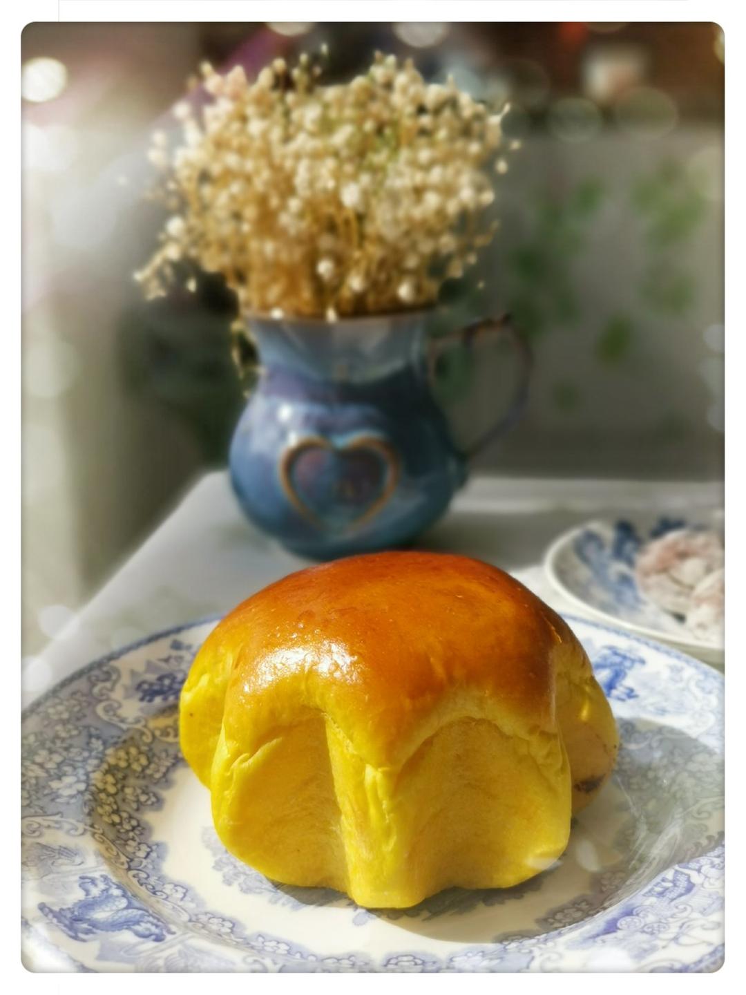 金灿灿南瓜星星面包