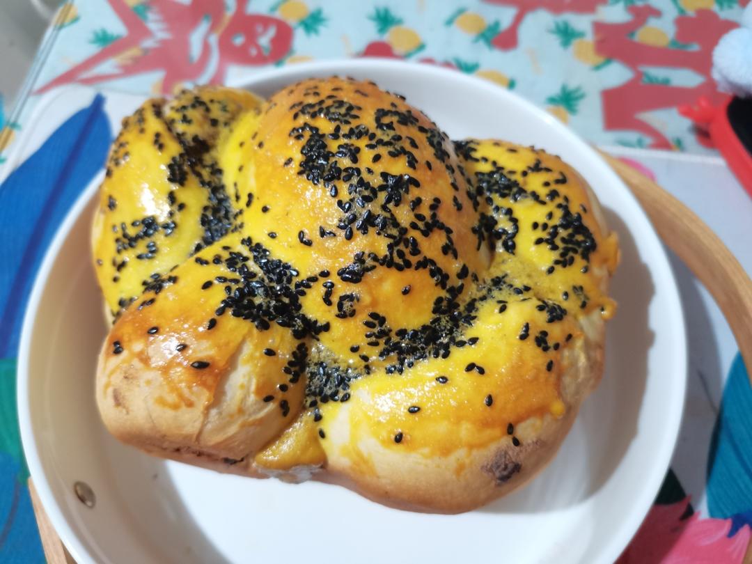 面包机做豆沙馅面包