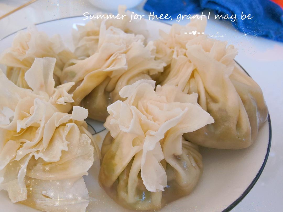 荠菜烧麦
