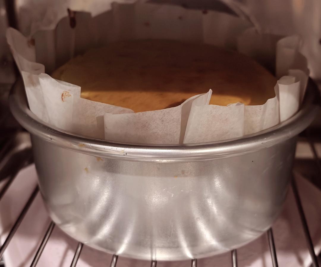 轻乳酪芝士蛋糕6寸#皮黑森林#