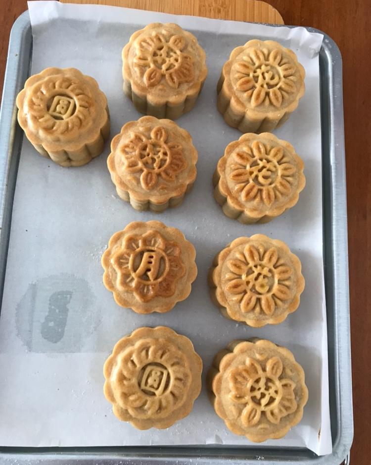 紫薯蔓越莓月饼（广月）