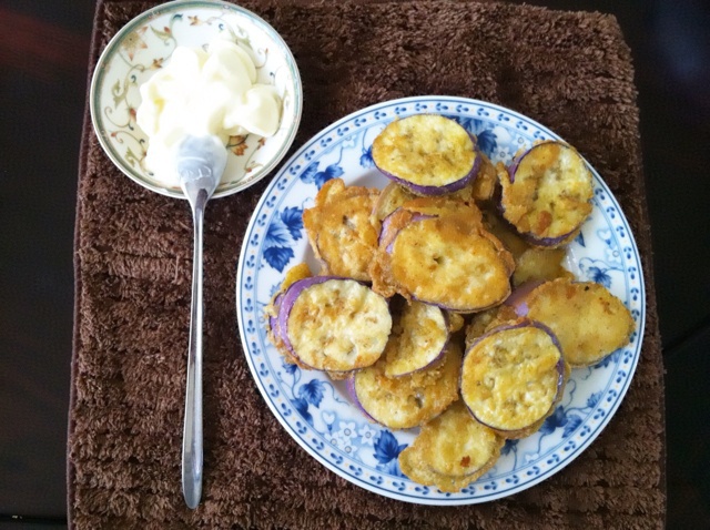 夏日煎茄饼