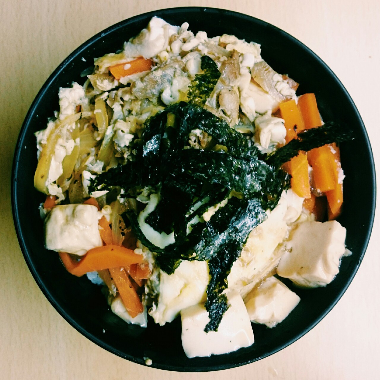 滑蛋丼