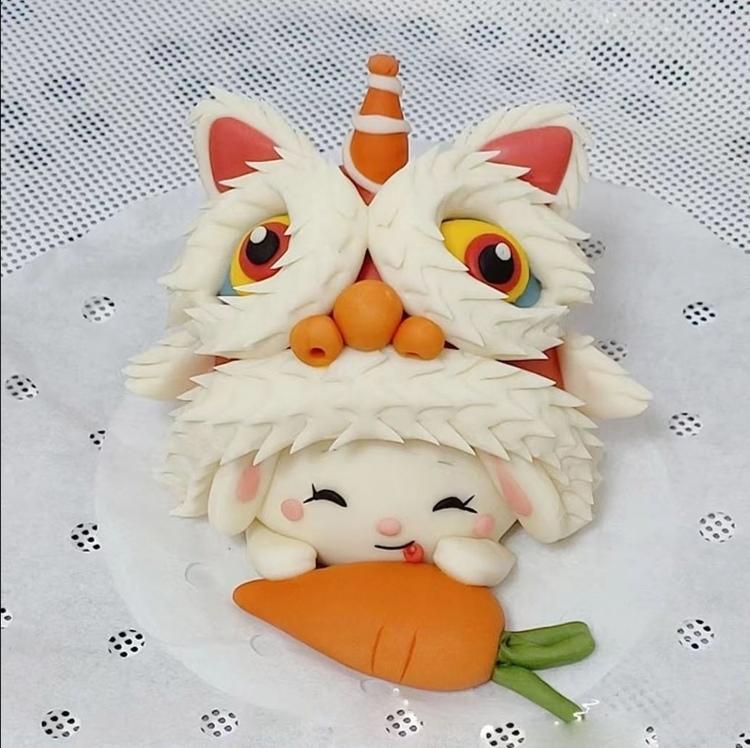 卡通馒头参考图案造型