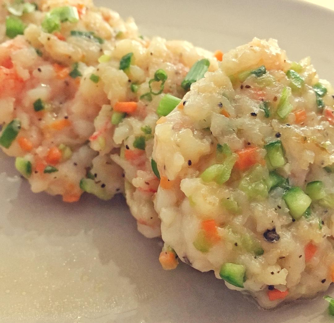 香煎虾饼