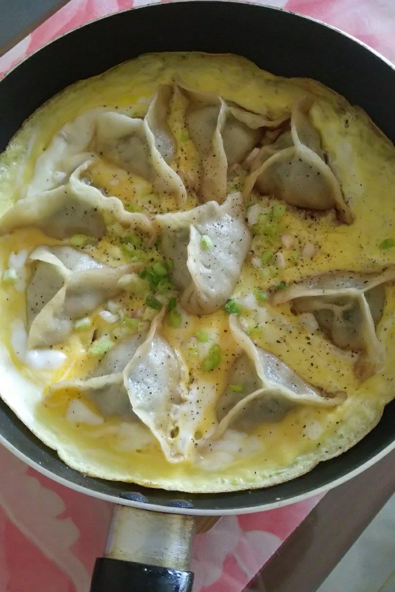 懒人快手抱蛋煎饺