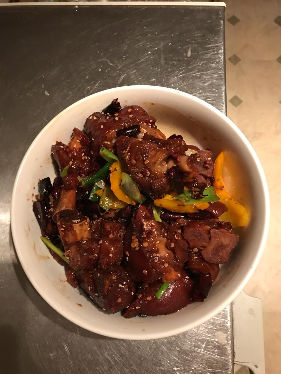 私房香辣猪蹄๑