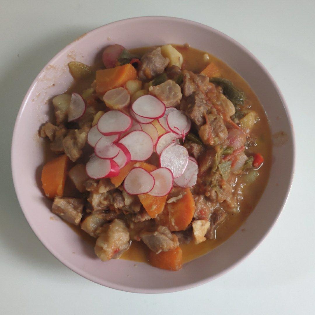 番茄土豆炖牛腩
