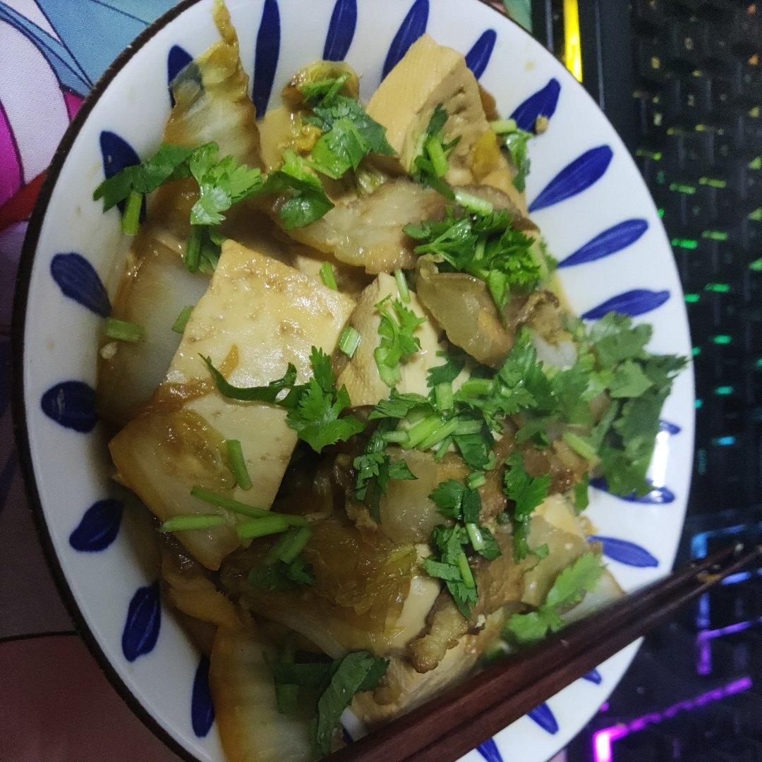 白菜豆腐这样做😋连汤汁都不剩🔅鲜美又美味