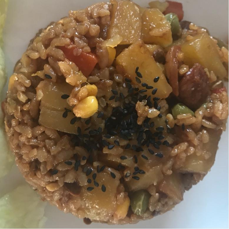 土豆焖饭（电饭锅版）