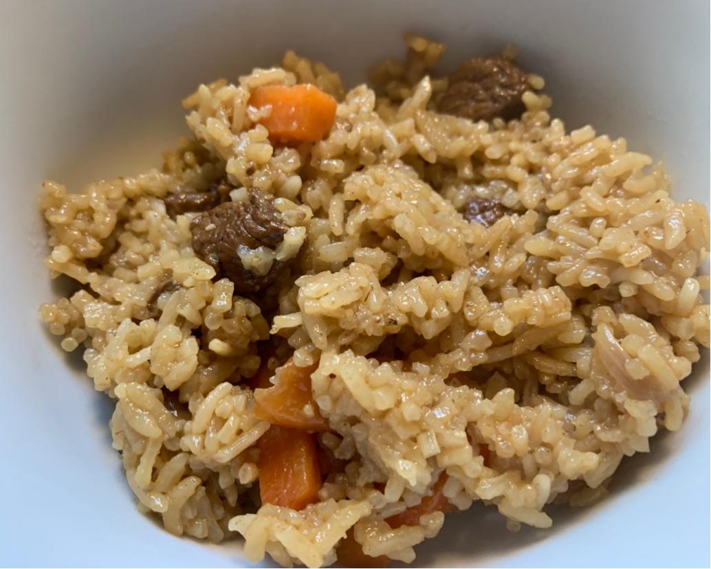 家常版羊肉手抓饭（电饭煲版 简单但是新疆朋友都说好吃那种～）