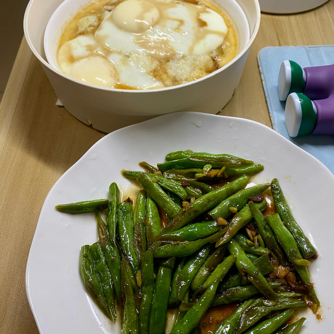 超级下饭的家常菜～清炒四季豆