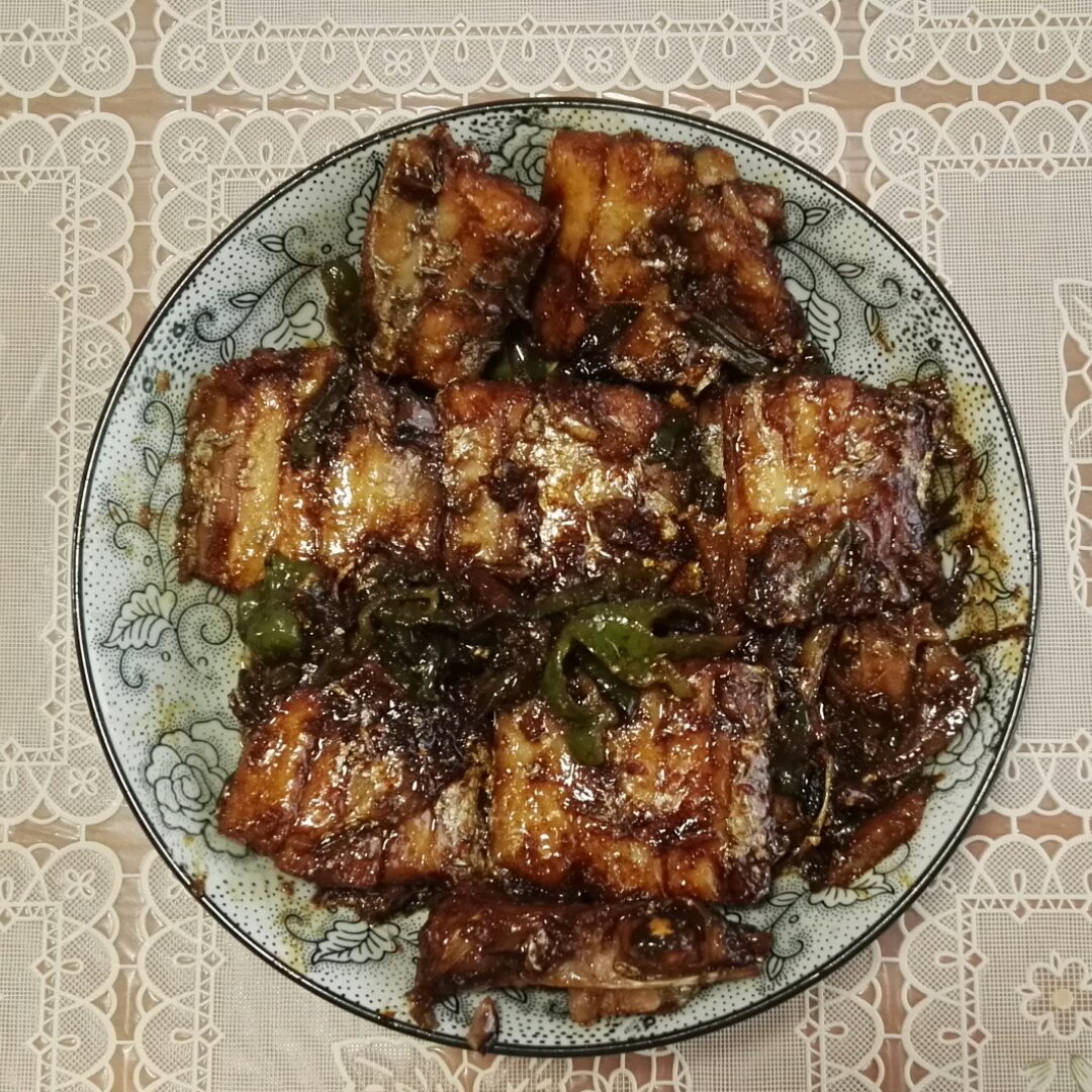红烧带鱼（少油版）