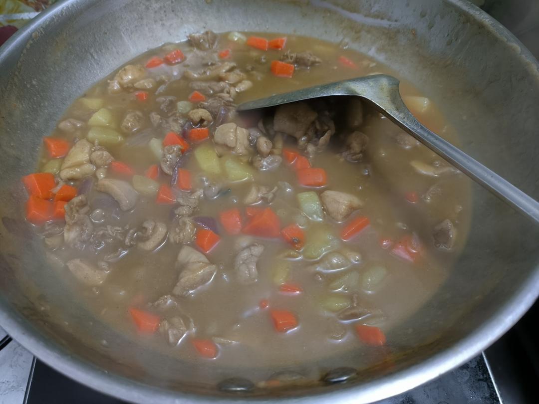 土豆咖喱鸡肉