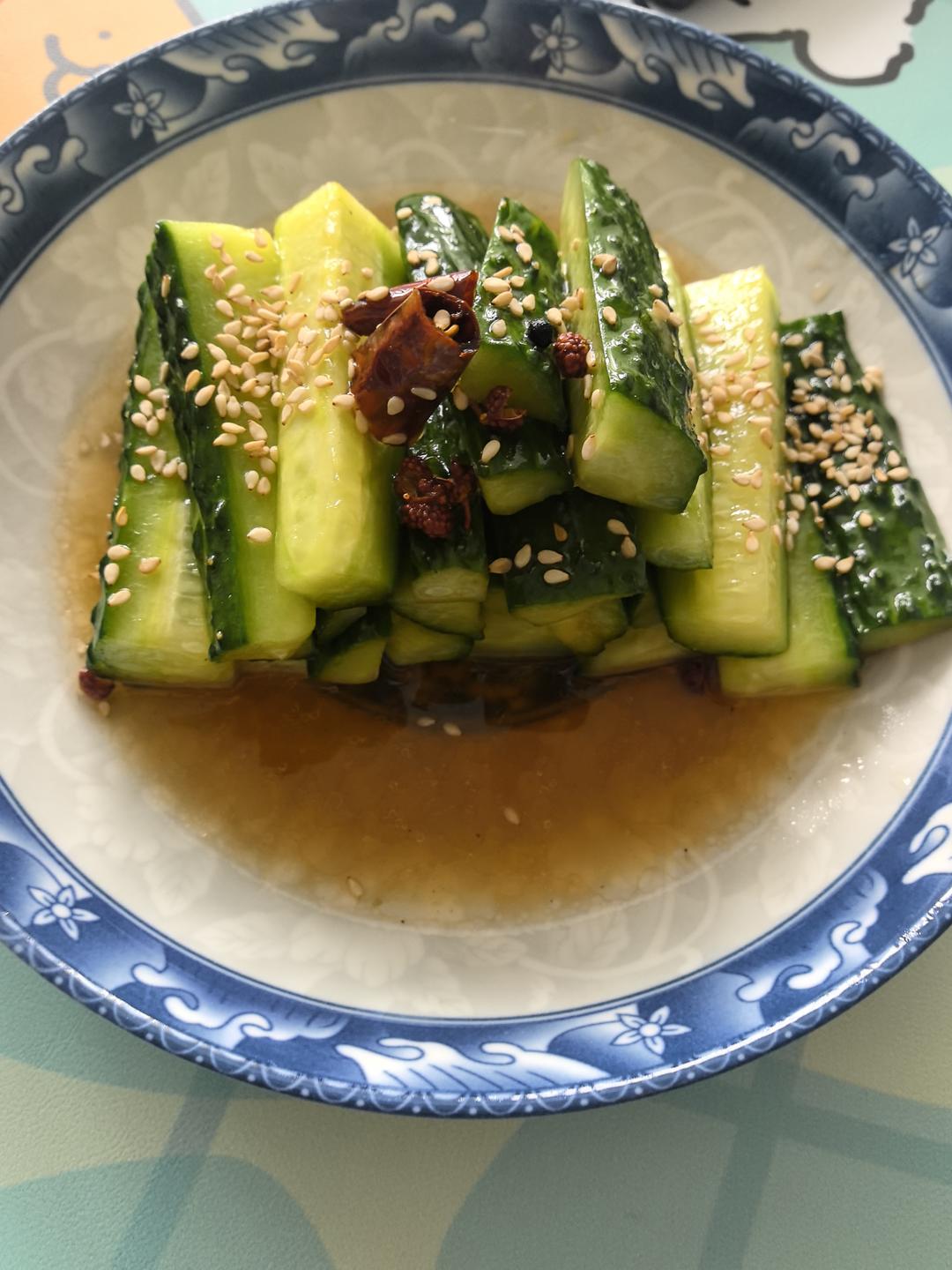 酸辣黄瓜条～