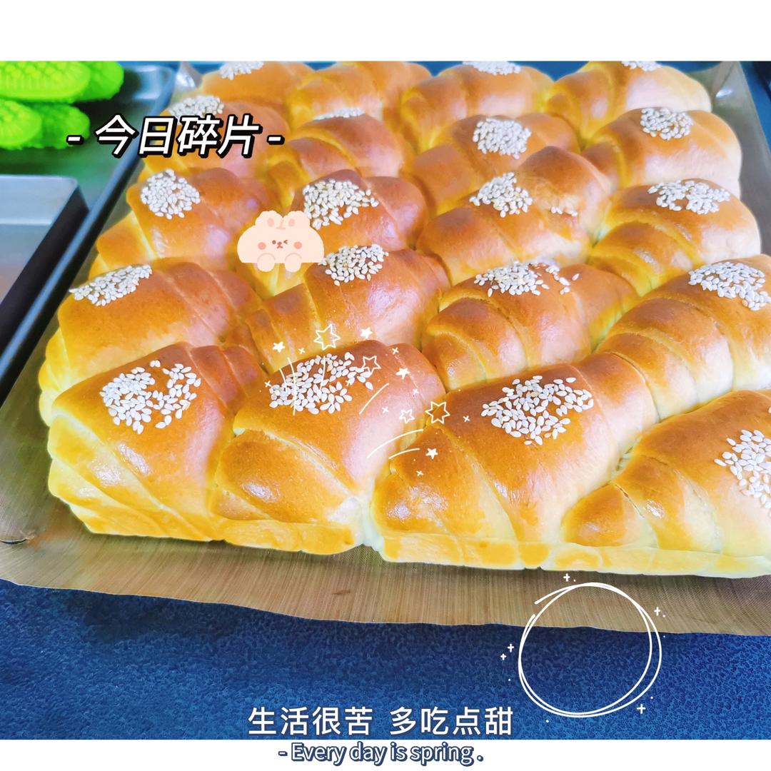 牛奶面包卷（直接法）